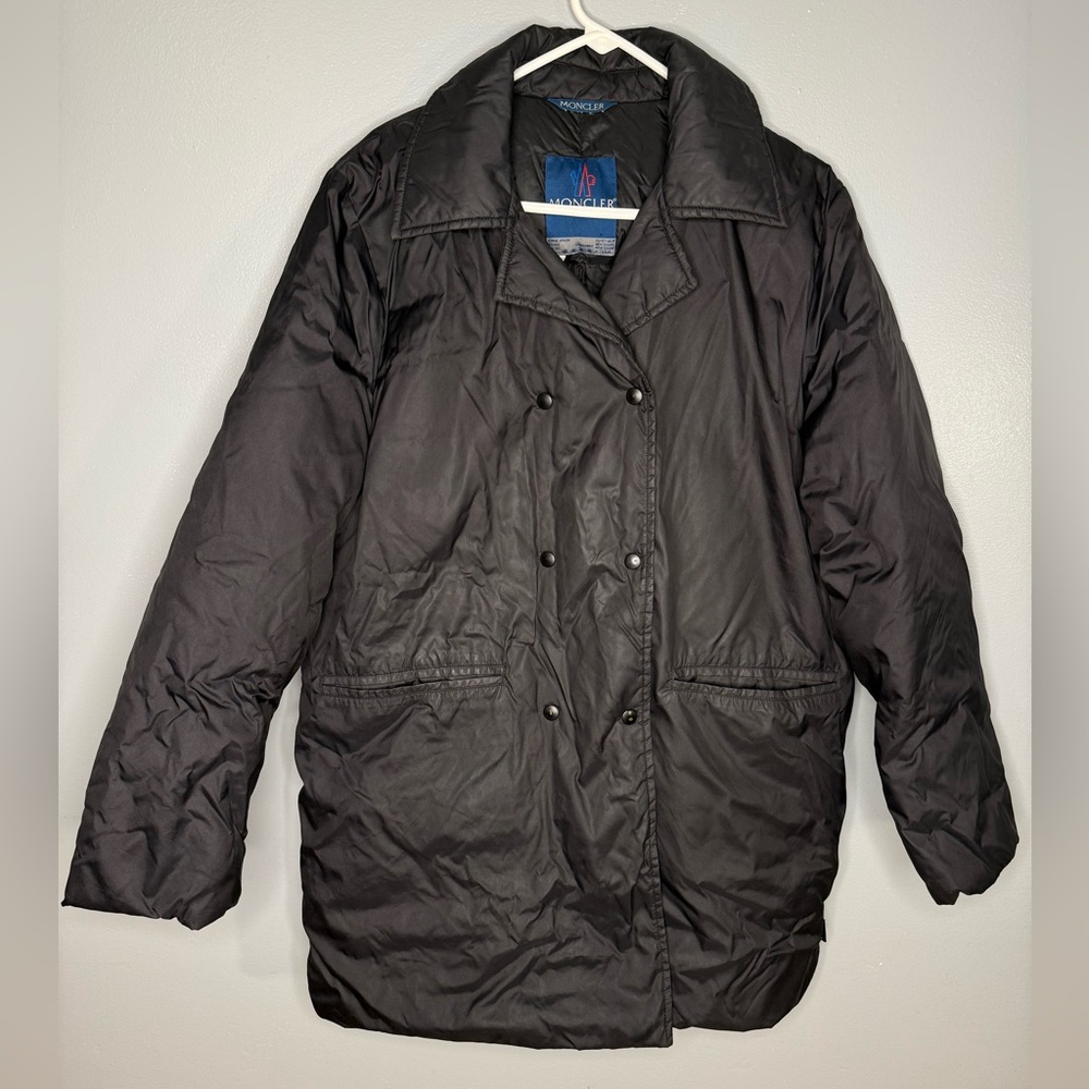 Moncler Grenoble Vintage Women's Button Up Down Puffer Coat